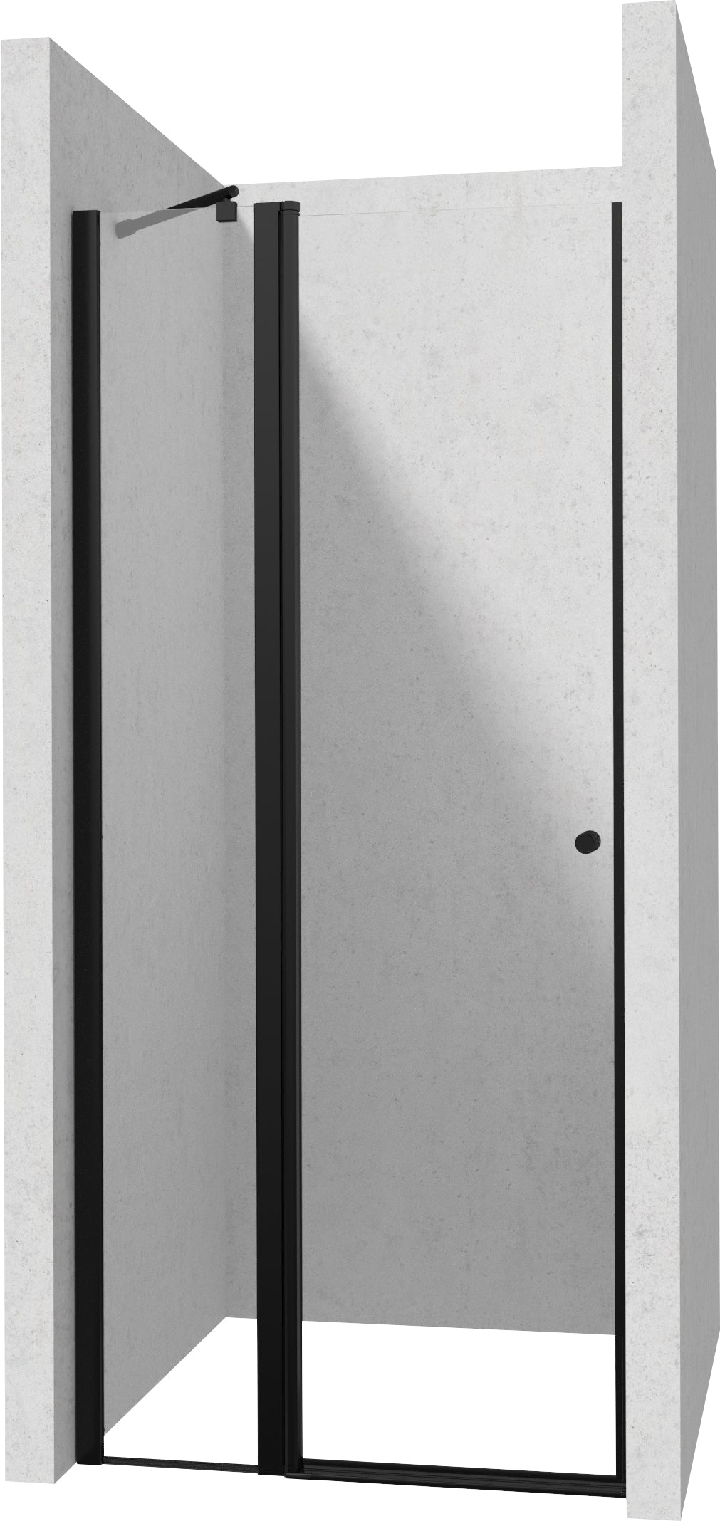 Shower doors, 80 cm - hinged